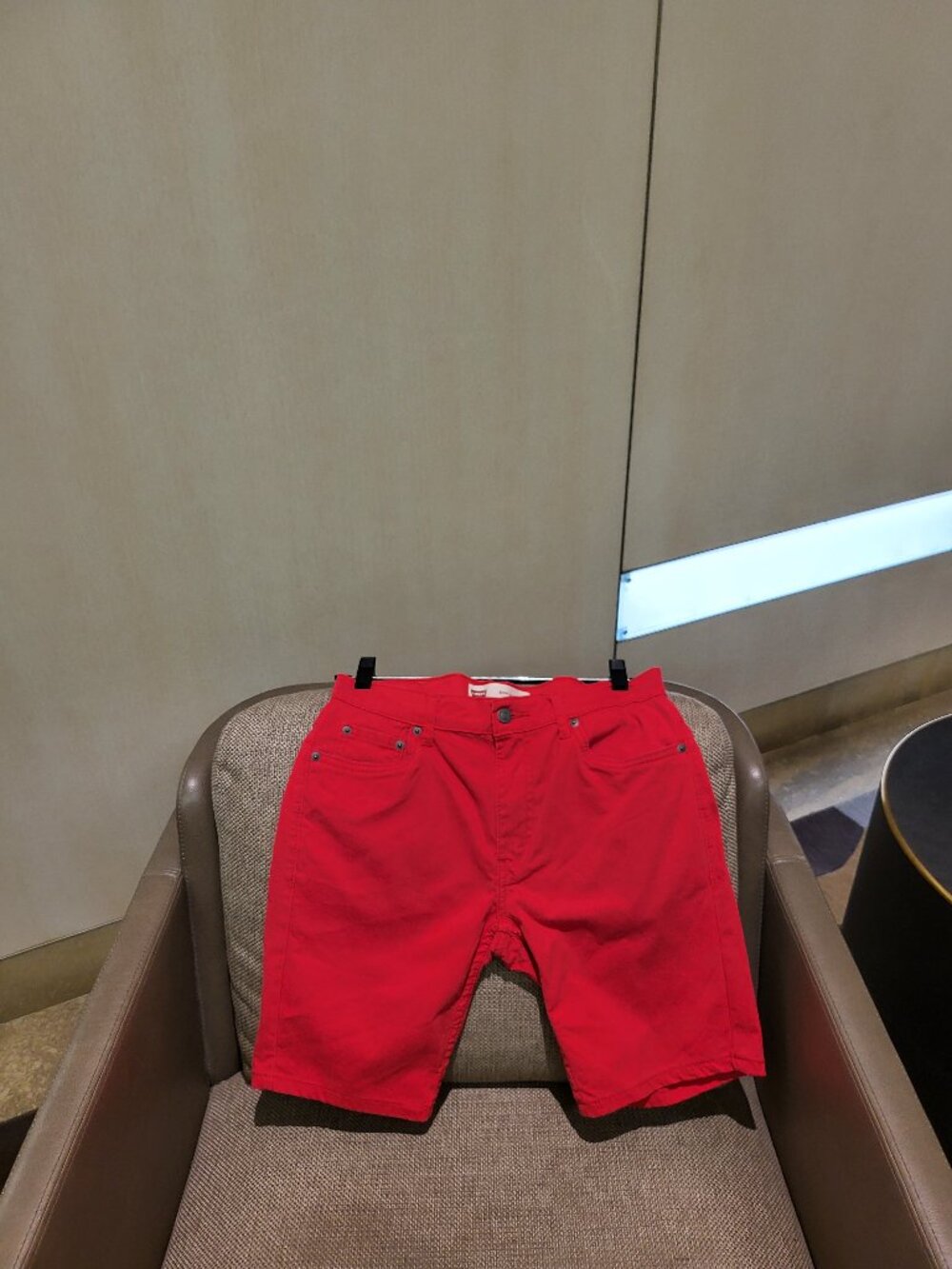 Red Levis Shorts